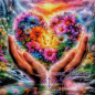 Preview: Mother-Nature-is-takeing-care-by-Artemya-100x100cm315_RealPreview