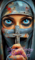 Preview: Pray-or-knee-down-by-Kreativkoeter-MrClay-60x100cm200_RealPreview
