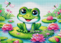 Preview: Seerosen-Frosch-by-PixxelPainter