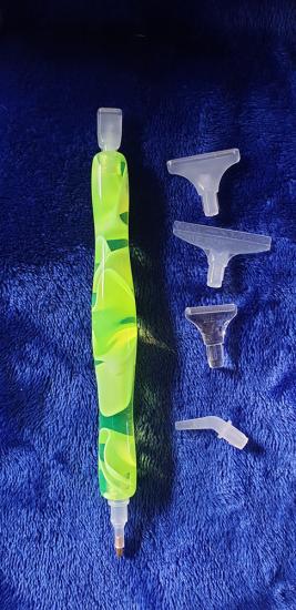 Stift für Diamond Painting, Acryl, neongrün