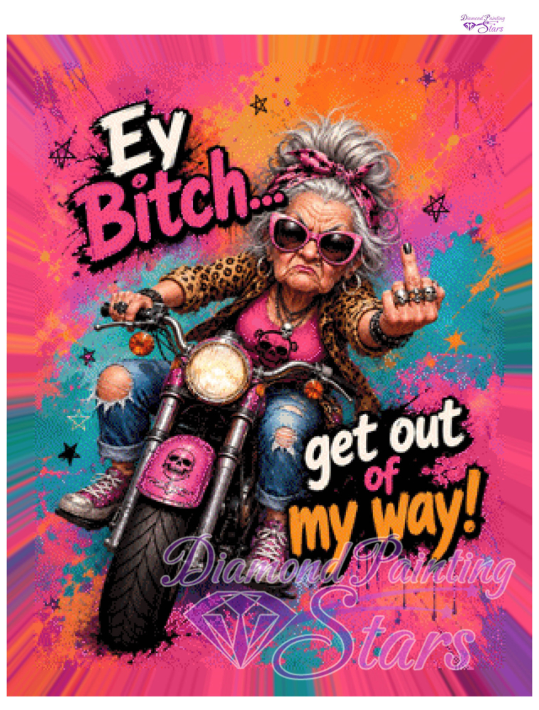 Preview: Bad-Granny-Bikerqueen-by-Kuestenkind-AI-70x90-235_RealPreview