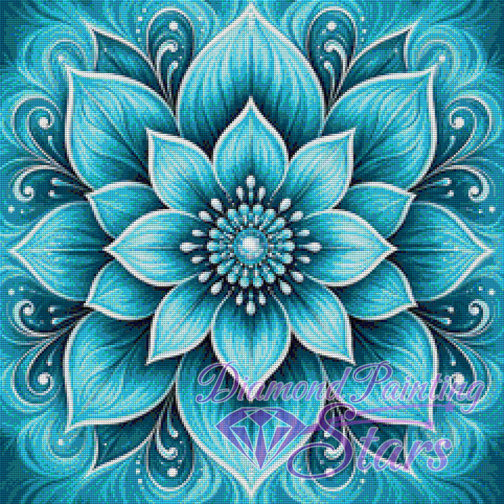 Blaue-Mandala-by-BlueRoomArt