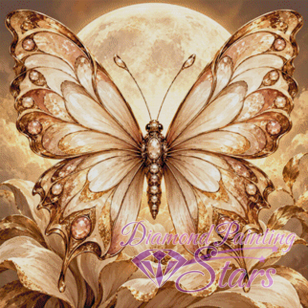 Champagne Butterfly by Christa.fe