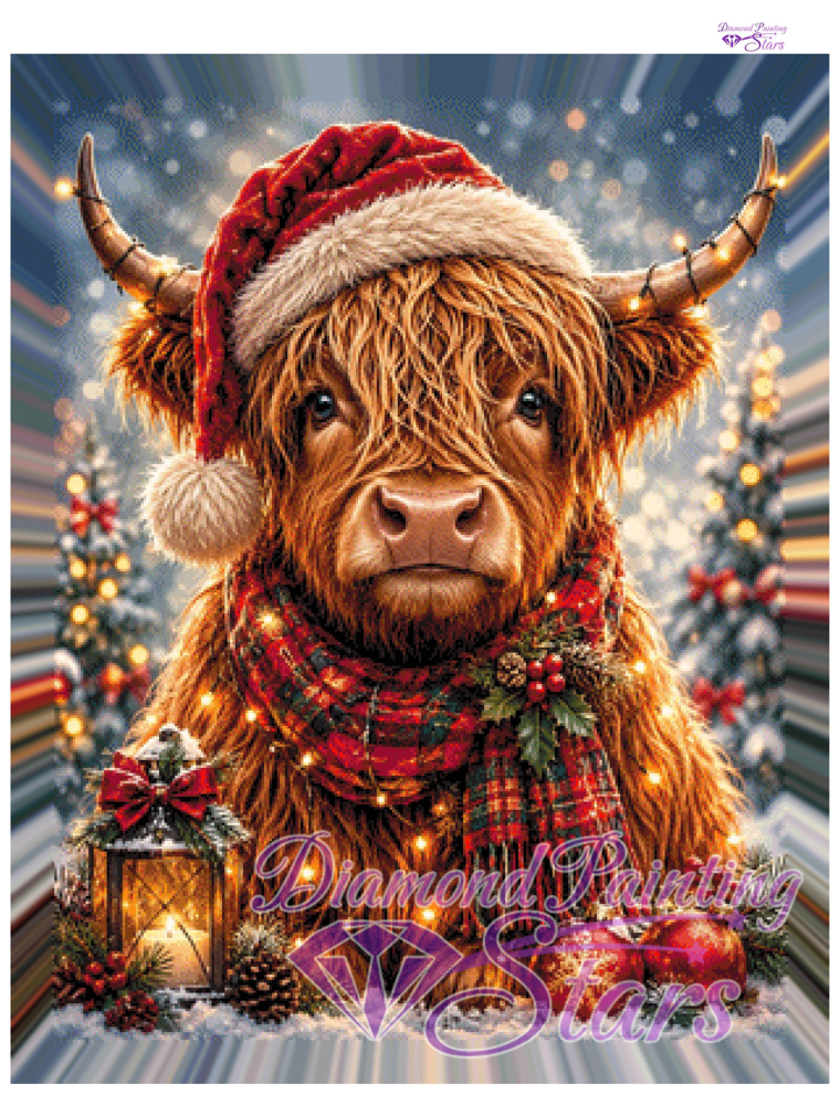 Preview: Christmas-Highlandkuh-by-Christa-fe