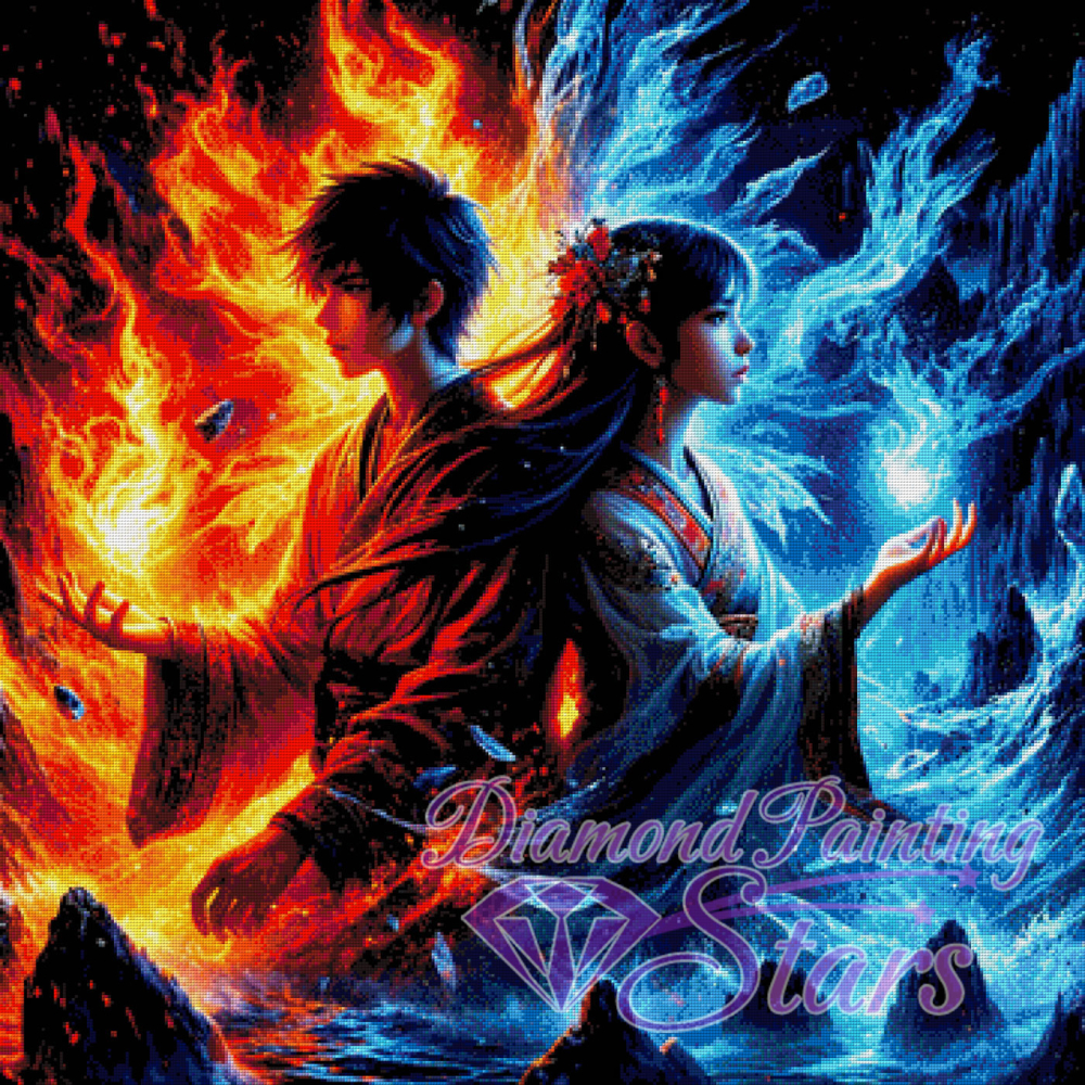 Fire-and-Water-by-PixxelPainter