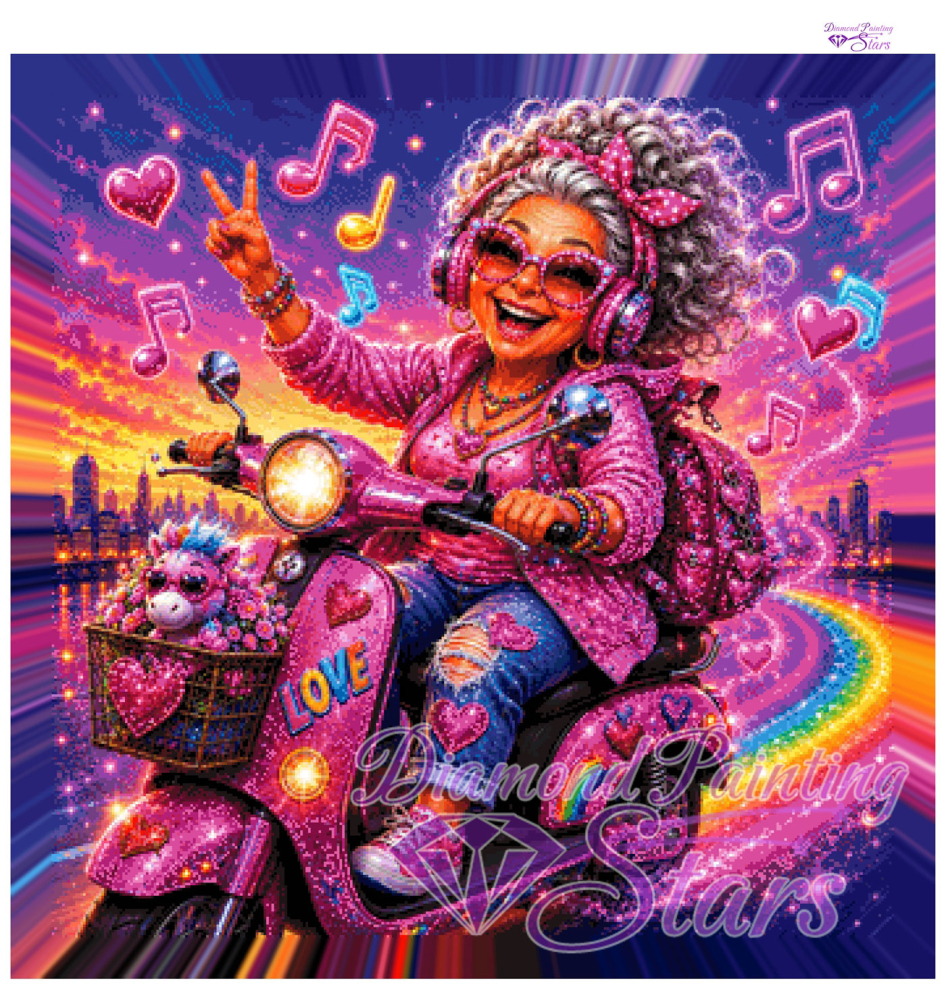 Preview: Grannys-Music-Ride-by-Kuestenkind-AI