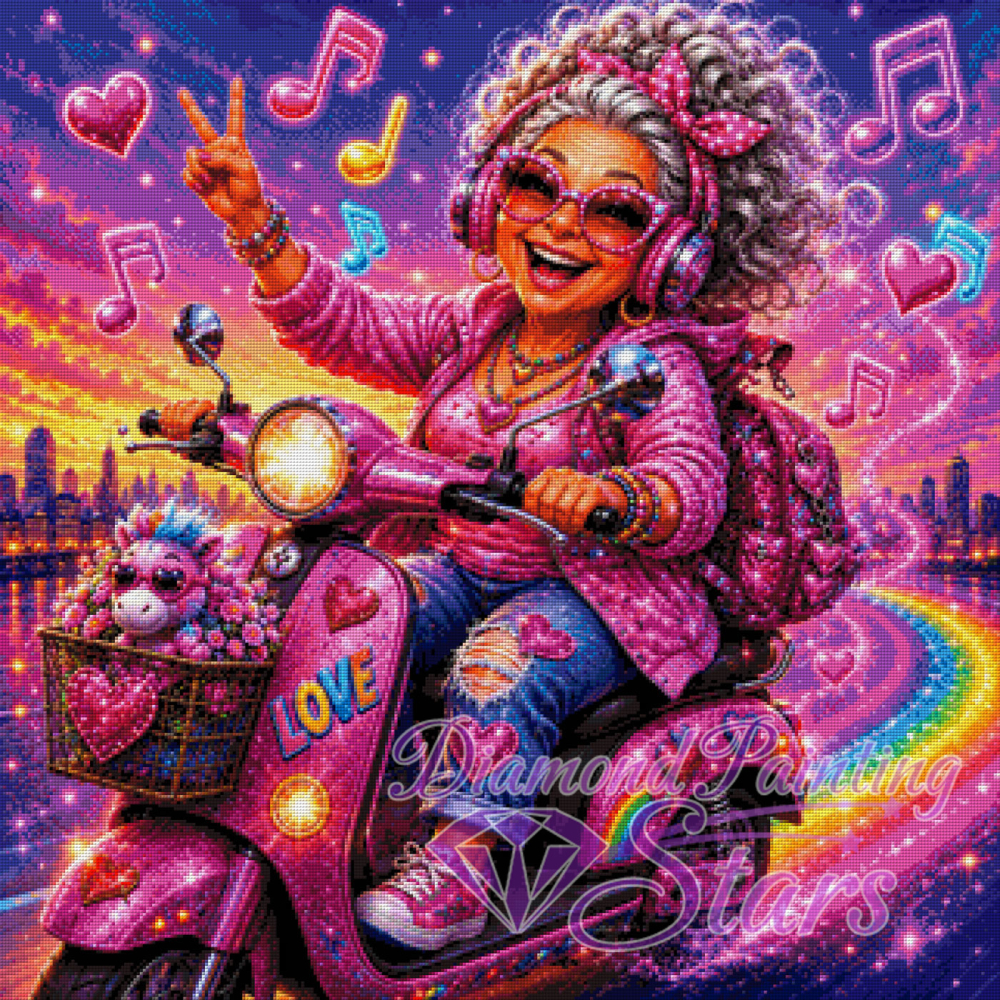 Grannys-Music-Ride-by-Kuestenkind-AI