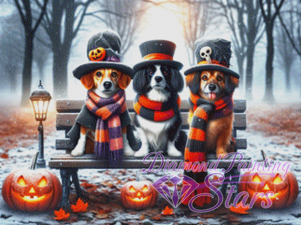 Halloween-Dogs-by-PixxelPainter