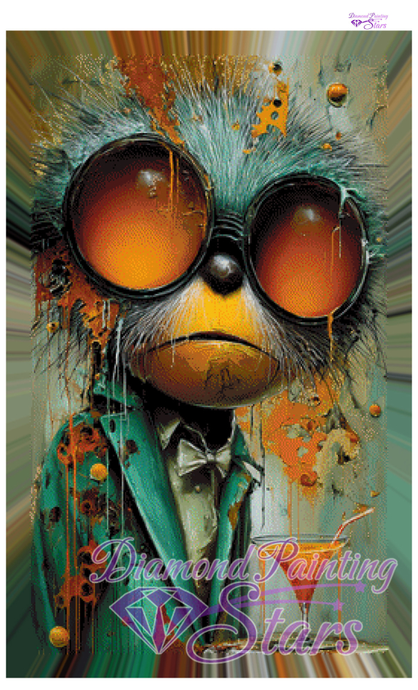 Preview: Herr-Kruemel-und-sein-Drink-by-Kreativkoeter-MrClay-60x100cm150_RealPreview