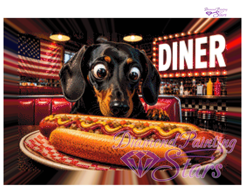 Preview: Hot-Dog-by-BlueRoomArt