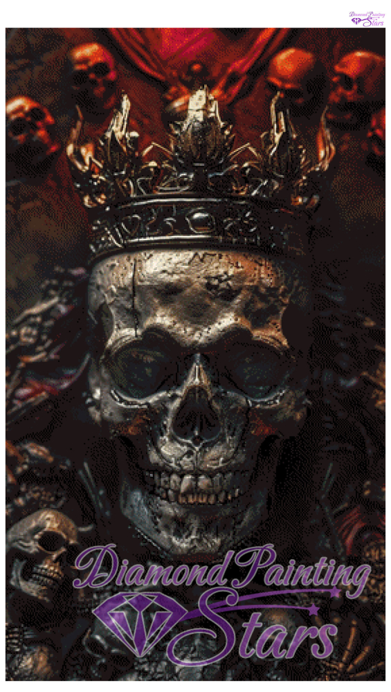 Preview: King-of-death-by-Kreativkoeter-MrClay-70x120cm105