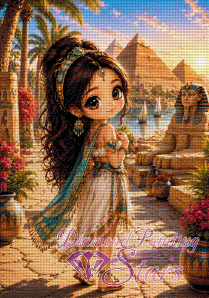 Lilly in Aegypten by Christa.fe KI