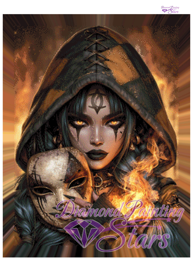 Preview: Mask-of-Fire-by-Anny_AI-60x80-125_RealPreview