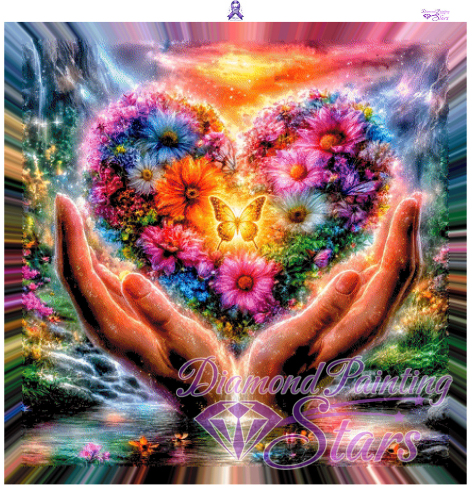 Preview: Mother-Nature-is-takeing-care-by-Artemya-100x100cm315_RealPreview