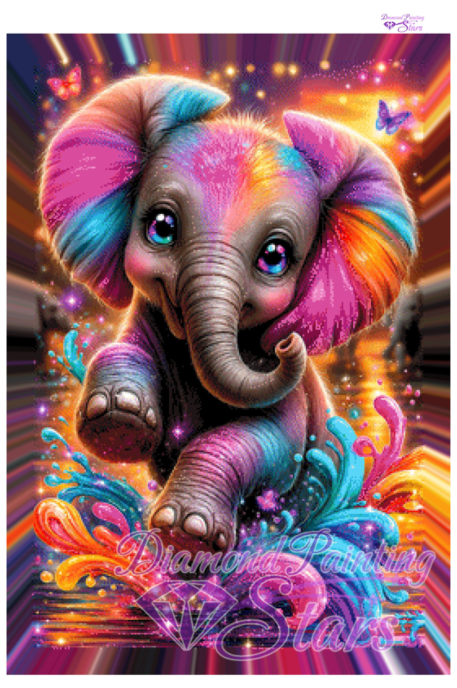 Preview: Regenbogenelefant-by-Artemya