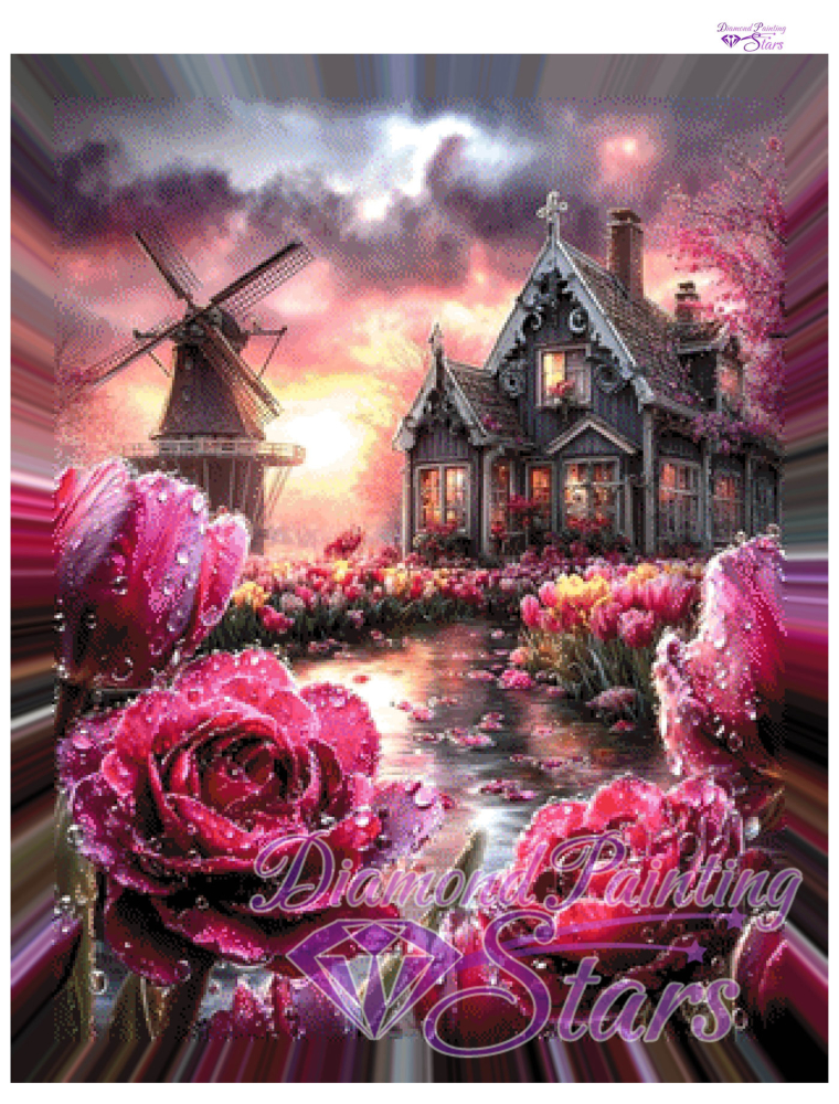 Preview: Tulpenlicht-am-Windhaus-by-Anny_AI