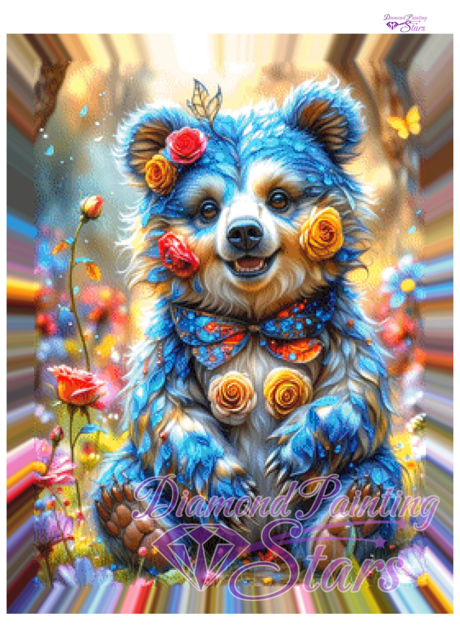 Blue-Rose-by-PixxelPainter