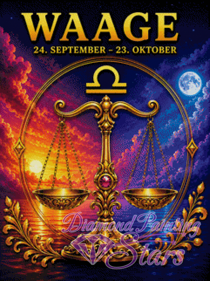 Sternzeichen-Waage-by-Christafe-60x80cm-130